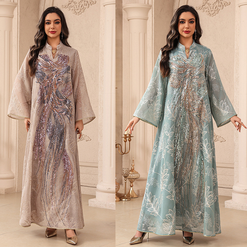 Jalabiya Women Arabic - Muslim Dress Abaya Women Eid Party