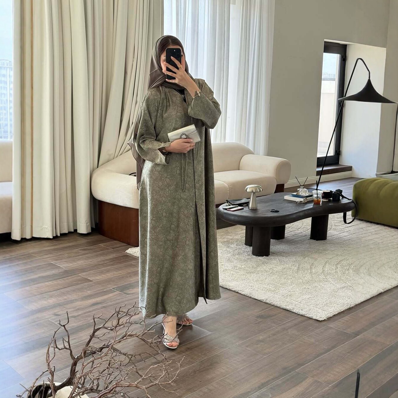 Eid Dress Print Abaya Women Mu - Jalabiya Women Arabic 评论和价格