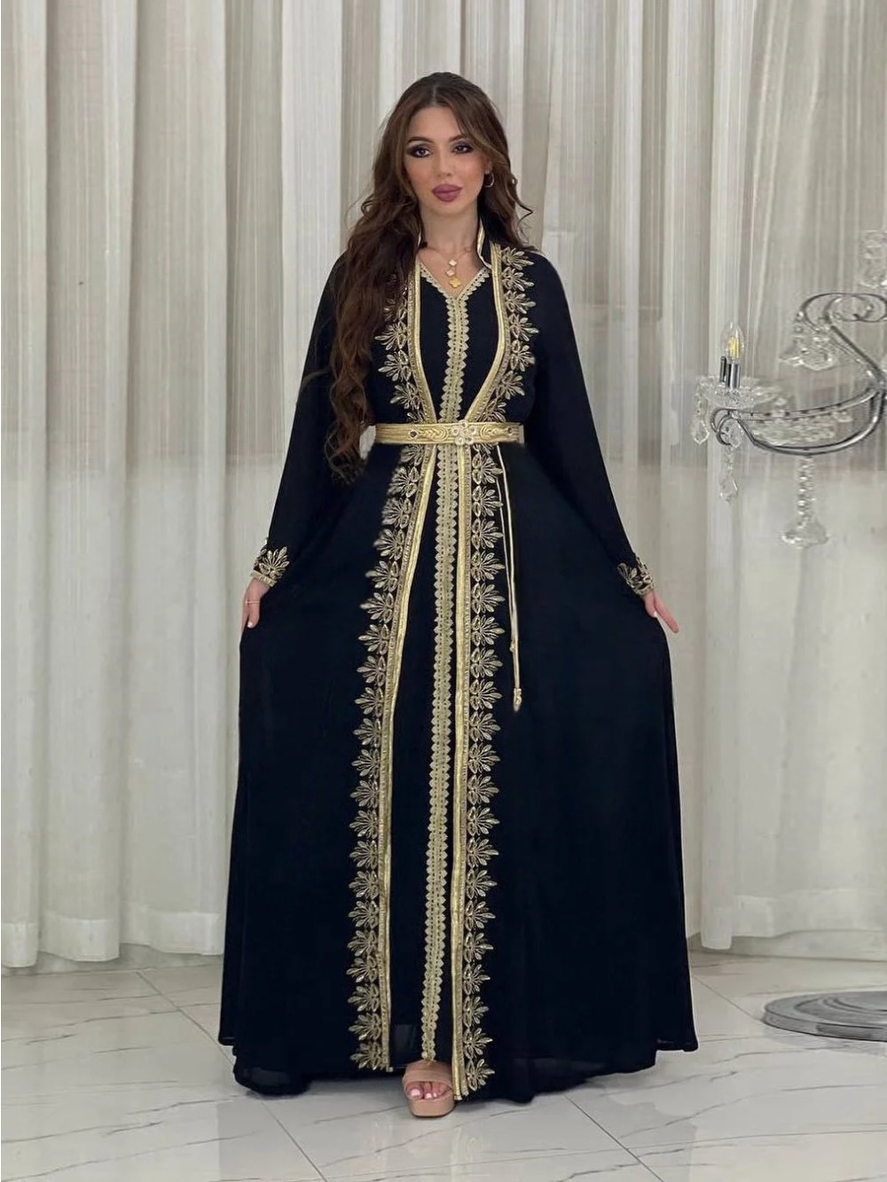 Eid Muslim Women Party Dresses - Jalabiya Women Arabic 评论和价格