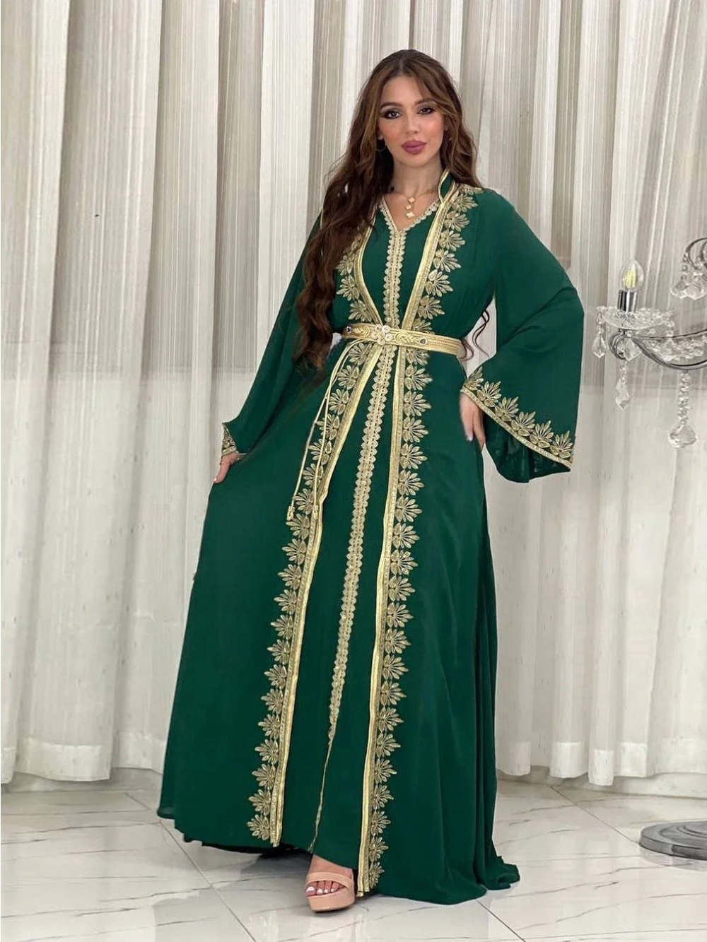 Eid Muslim Women Party Dresses - Jalabiya Women Arabic 评论和价格