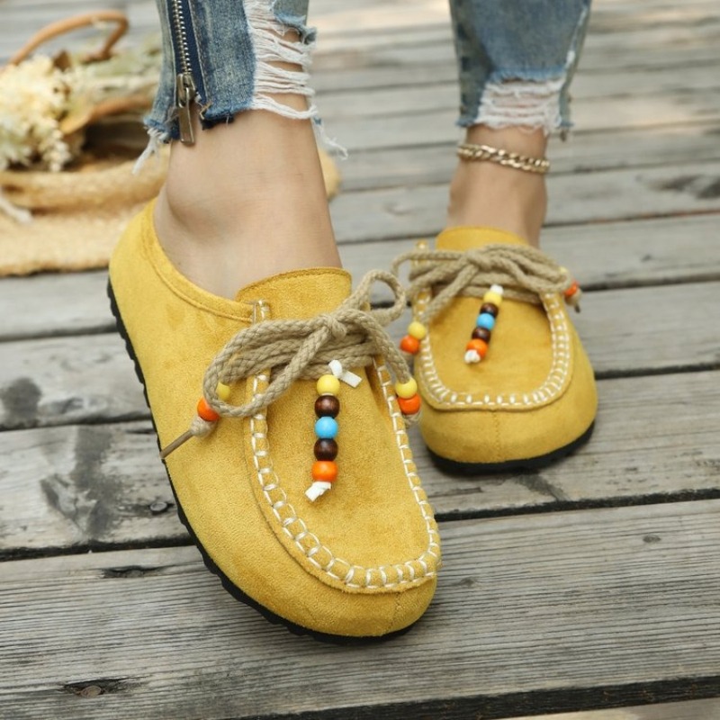 Women 2026 New Slip-On Loafers - Ethnic Fashion Style 评论和价格