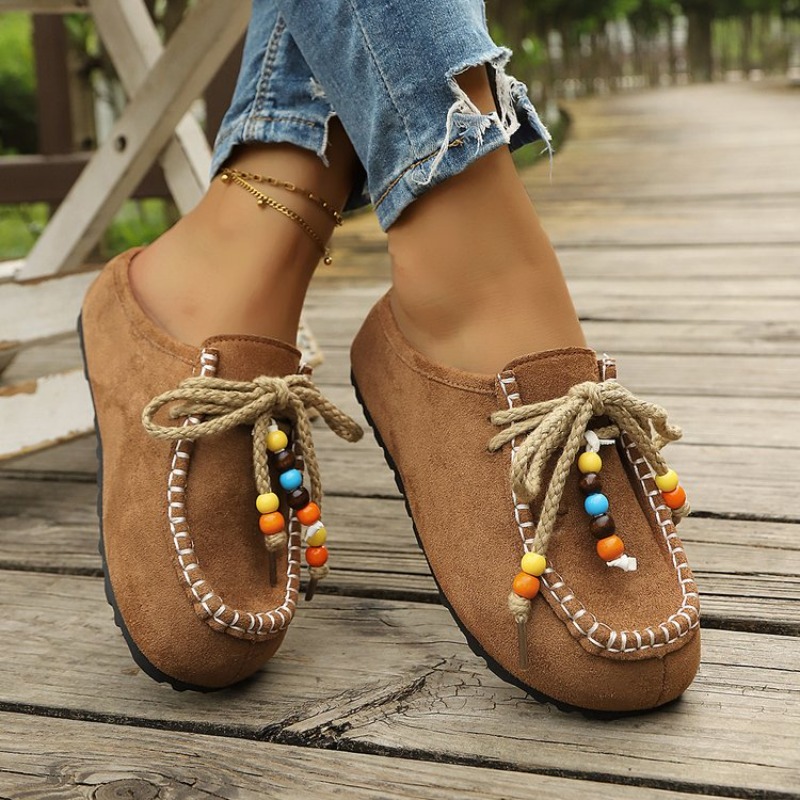 Women 2026 New Slip-On Loafers - Ethnic Fashion Style 评论和价格