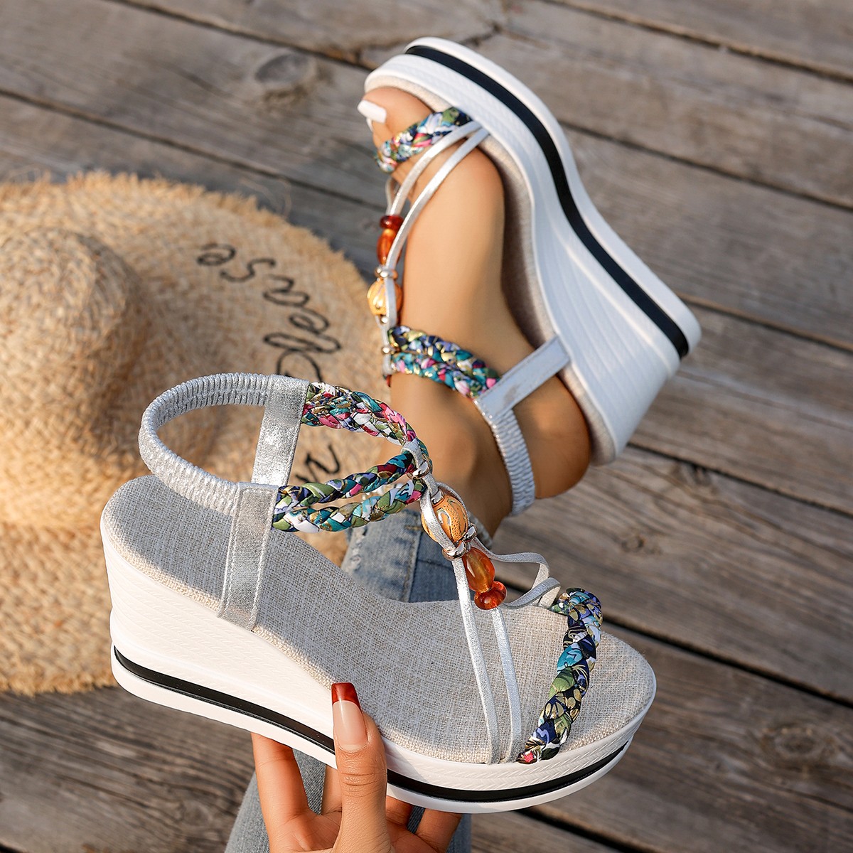 Women's Ethnic Chunky Platform - Ethnic Fashion Trends 2026 评论和价格