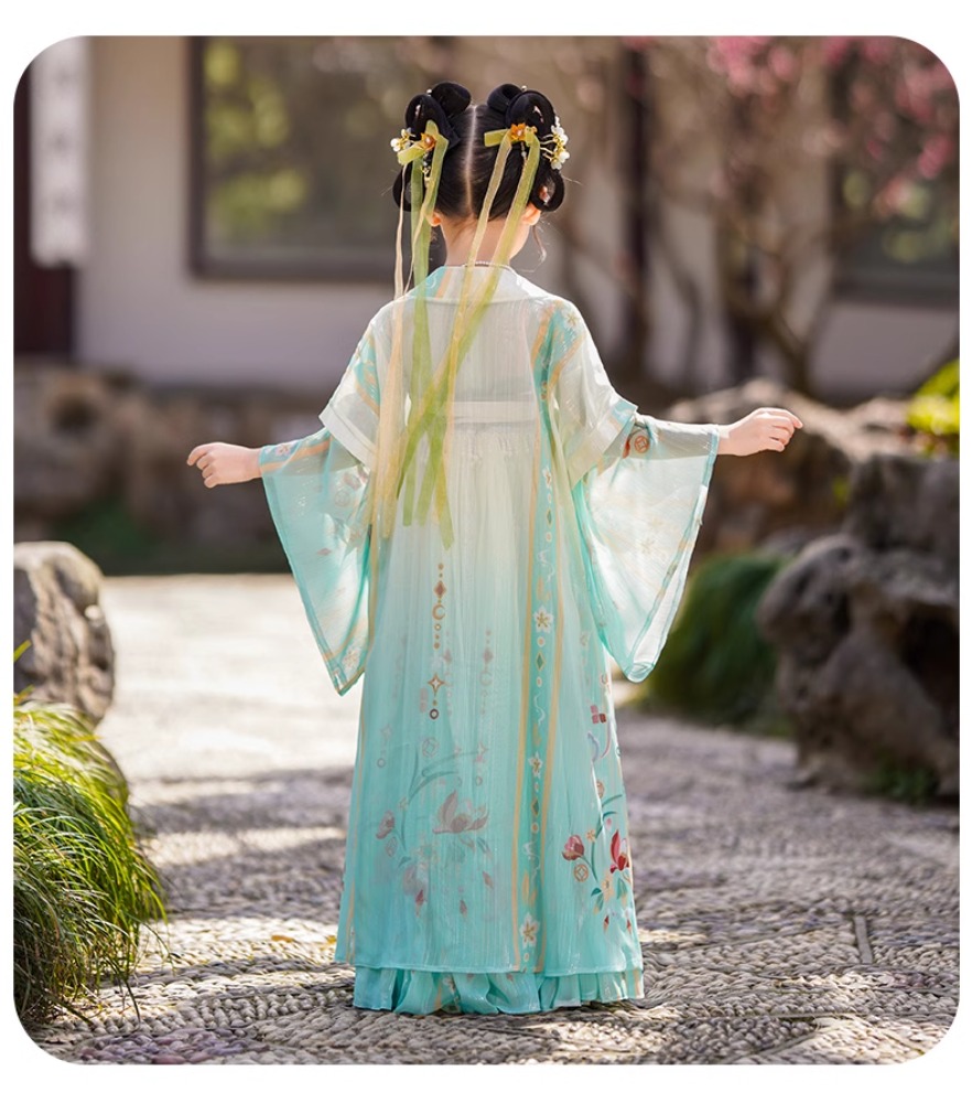 Girls Dresses Children's Cloth - Ethnic Style Dresses 评论和价格