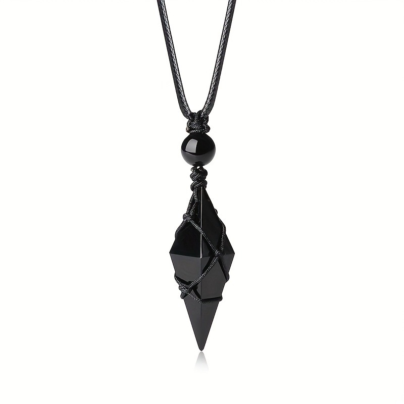 Black Obsidian Arrowhead Cryst - Fashion Show Ethnic Wear 评论和价格