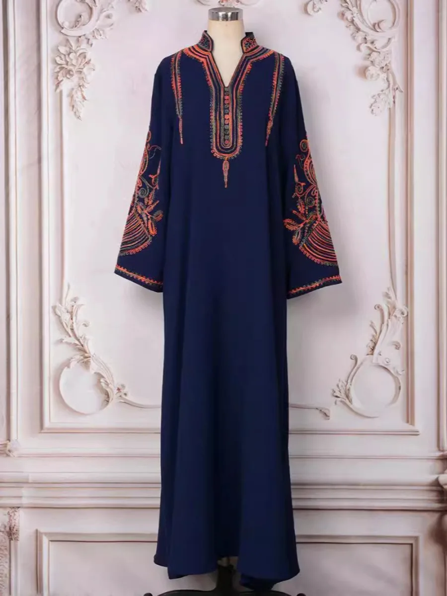 Moroccan Kaftan Abaya For Wome - Jalabiya Women Arabic 评论和价格