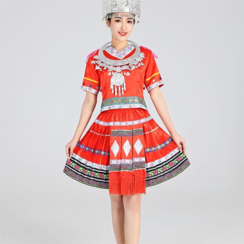 Hmong Dance dress Tradition Ch - Ethnic Style Dresses 评论和价格
