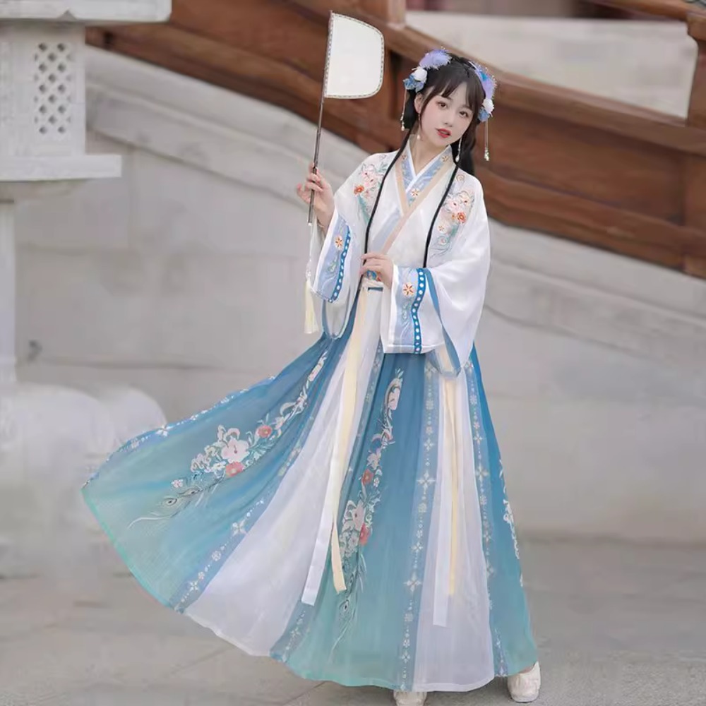Hanfu Chinese Traditional Dres - Ethnic Style Dresses 评论和价格