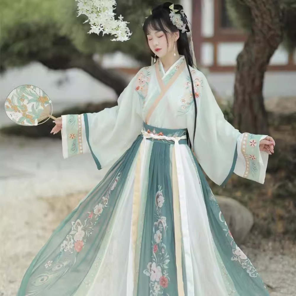 Hanfu Chinese Traditional Dres - Ethnic Style Dresses 评论和价格