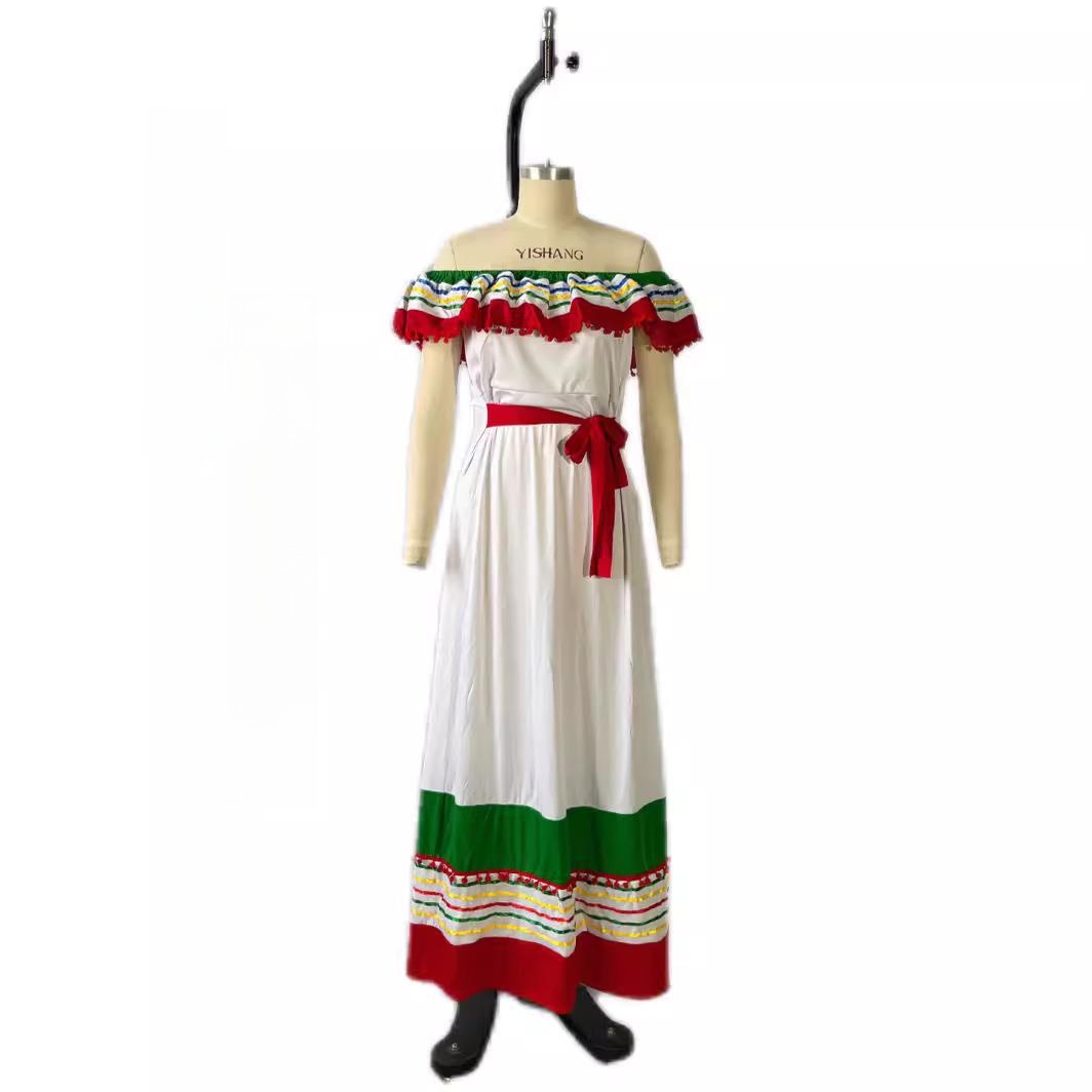 New Halloween Traditional Ethn - Ethnic Style Dresses 评论和价格