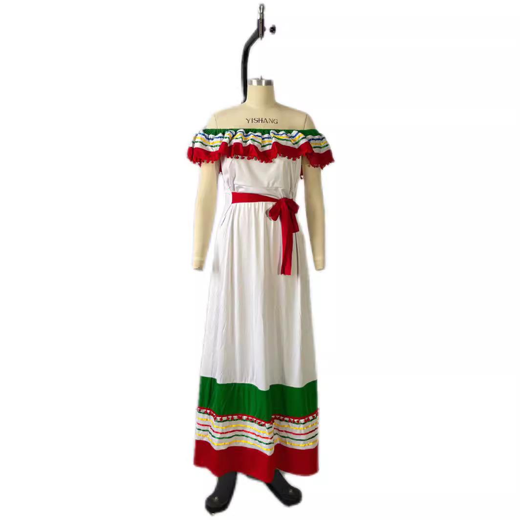 New Halloween Traditional Ethn - Ethnic Style Dresses 评论和价格