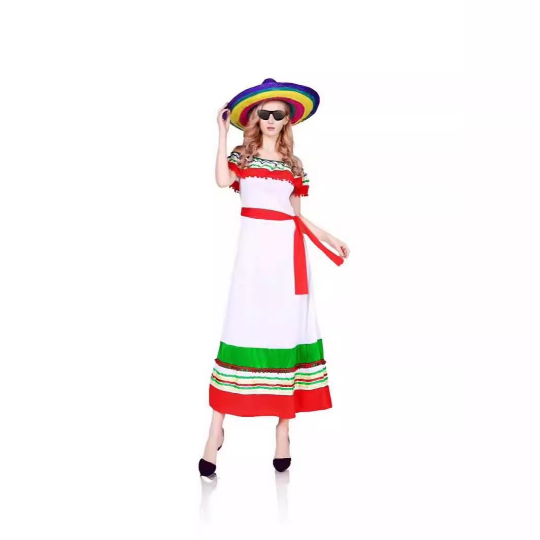 New Halloween Traditional Ethn - Ethnic Style Dresses 评论和价格